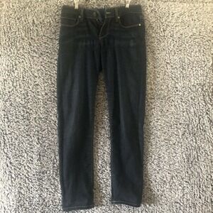 Page Denim Skyline Skinny Dark Wash Jeans Size 28 Bleu